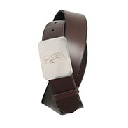 Polo Ralph Lauren Pony Plaque Leather Belt
